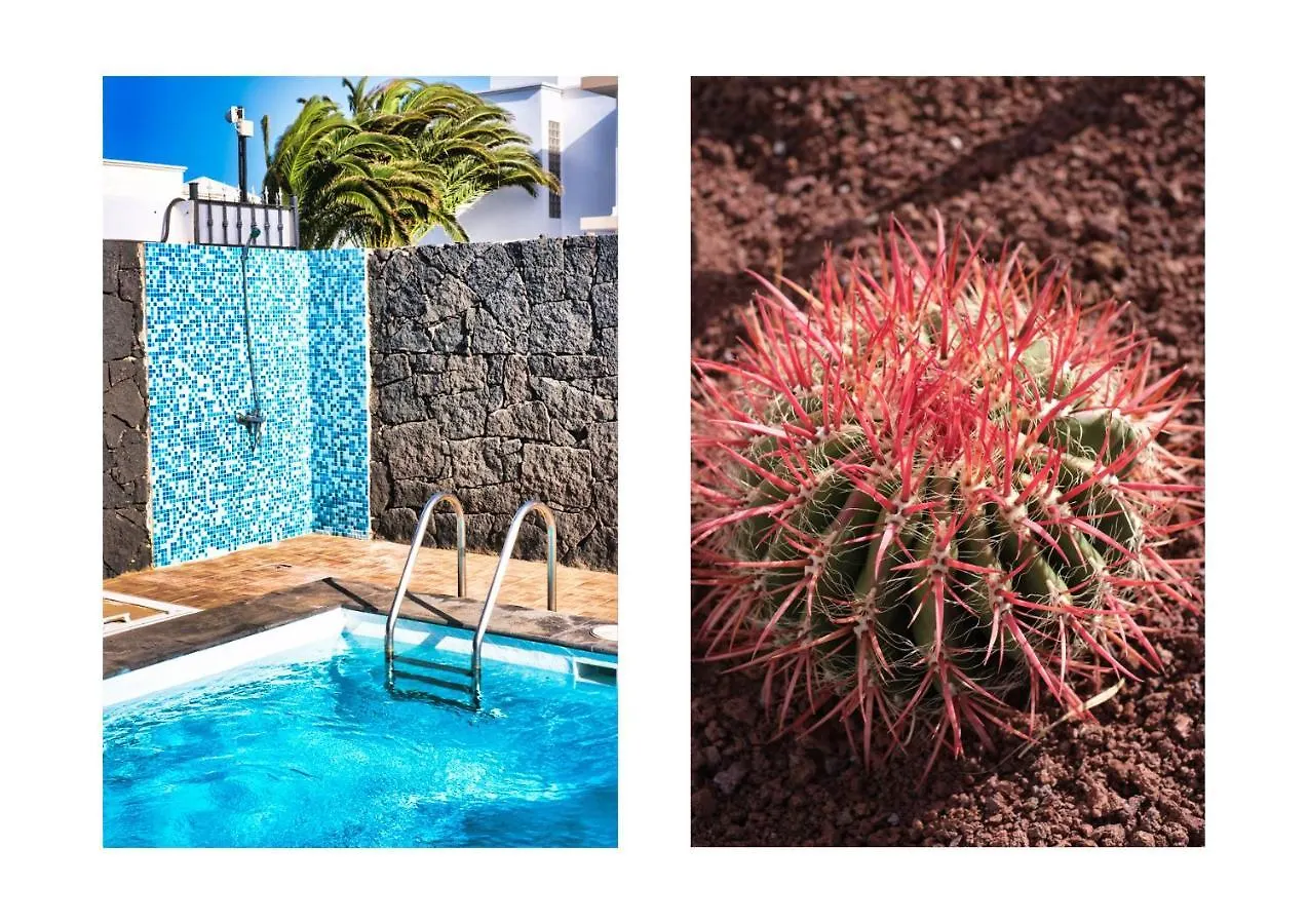 Villa Aurelia-Pool, Jacuzzi And Solarium Playa Blanca  0*, Playa Blanca (Lanzarote)