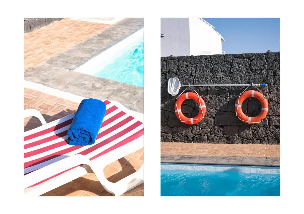 Villa Aurelia-Pool, Jacuzzi And Solarium Playa Blanca